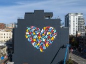 'We are all held together': New Vancouver mural honours legacy of care in DTES neighbourhood