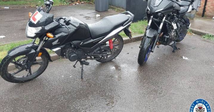 Arrests after stolen bikes found at address in Sutton Coldfield