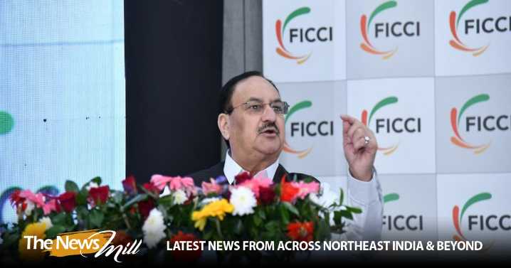 Union Minister JP Nadda addresses 19th edition of FICCI HEAL 2025 in New Delhi