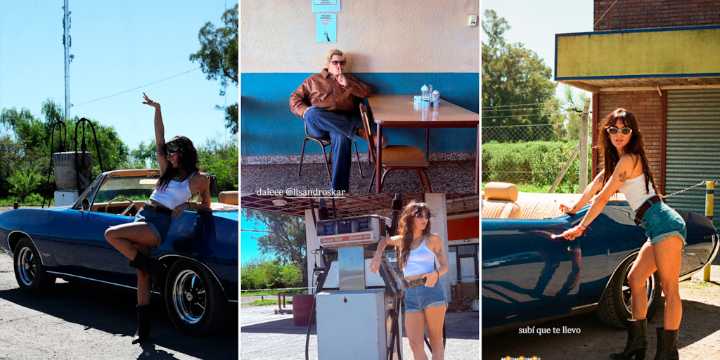 Gimena Accardi mostró el detrás de escena del video que grabó con Lisandro Skar: “Subí que te llevo”