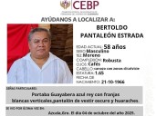 Hallan sin vida al sacerdote Bertoldo Pantaleón, desaparecido desde el 4 de octubre