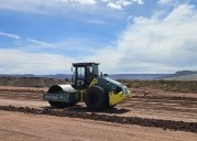 Comenzó la pavimentación de la Ruta Provincial 7 en Cortaderas