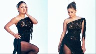Avneet Kaur Is The Ultimate Femme Fatale In This Lacy Sheer Black Gown