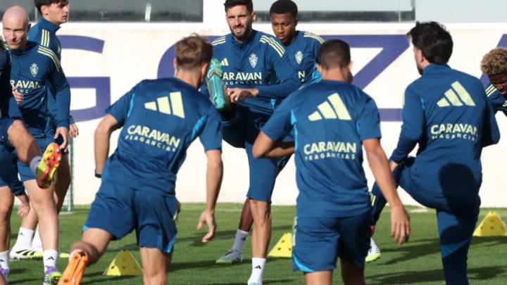 Rubén Sellés refuerza el trabajo del Real Zaragoza con Gomes y Barrachina, del filial