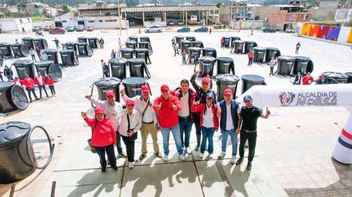 Nobsa impulsa la agricultura con entrega de kits de cosecha de agua
