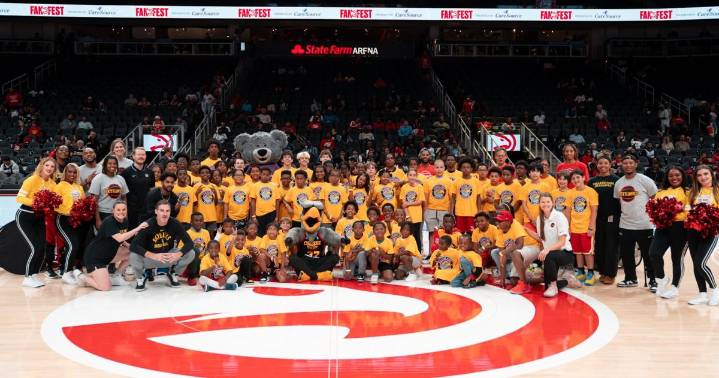 College Park Skyhawks Kick Off Season with Wilson-Sponsored Basketball Clinic