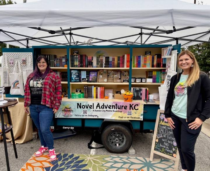 Novel Adventure KC’s small but mighty book bus offers access to literature around the metro