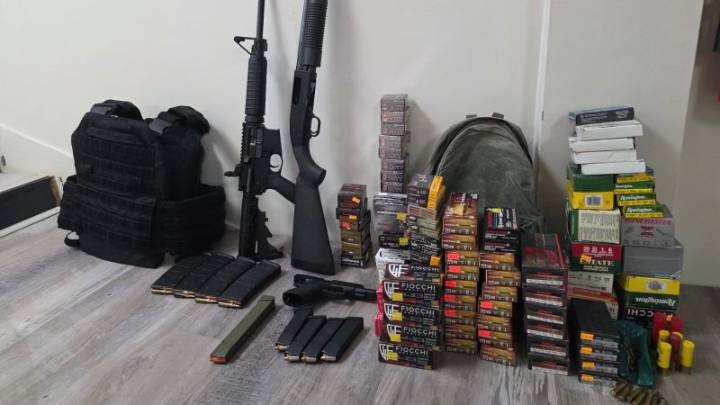 Man arrested with body armor and a suitcase filled with ammunition after threatening multiple synagogues, officials say