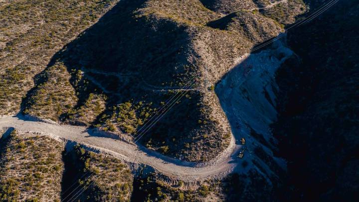 Cuesta de Zapata: Vialidad Provincial avanza con la ampliación y conformación de calzada
