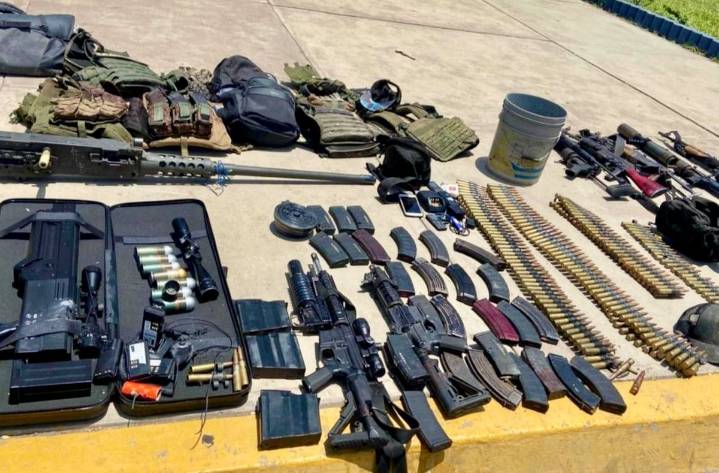 En ocho meses de Operación Frontera Norte 8,480 criminales capturados y 6,561 armas aseguradas