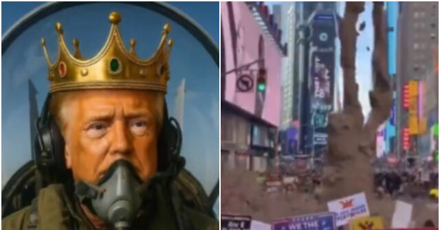 Watch: Trump Trolls ‘No Kings’ Protest with ‘Top Gun’ Style Meme