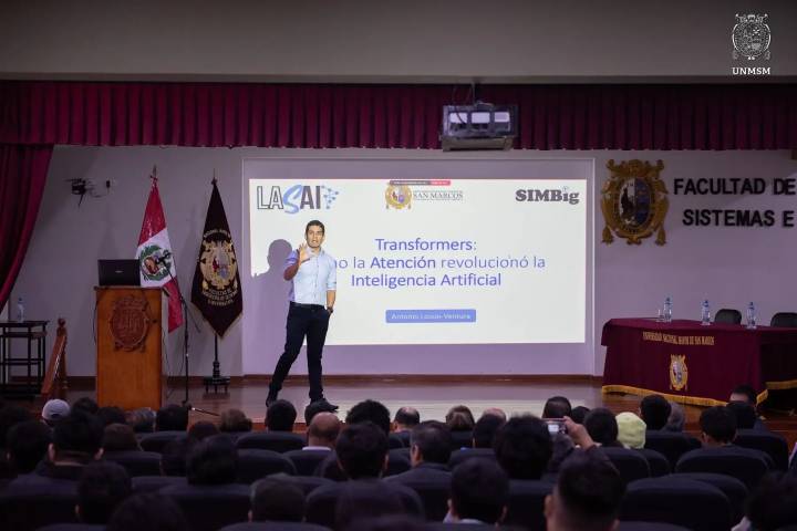 Científicos internacionales brindan charlas sobre Inteligencia Artificial en San Marcos