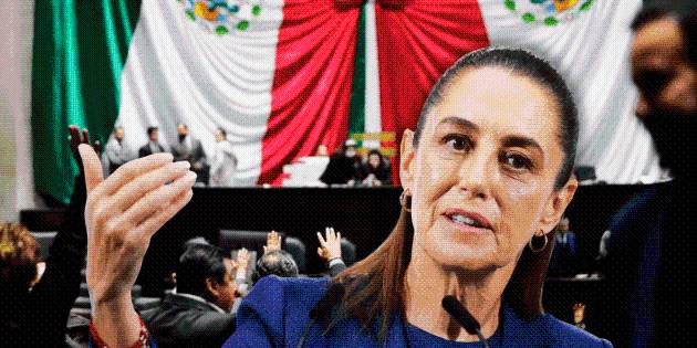 Esta es la propuesta de Sheinbaum contra el fuero de legisladores
