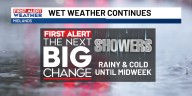 FIRST ALERT: Wet and cold weather continues today