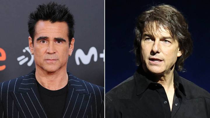 Colin Farrell says Tom Cruise 'was not very happy' with him on 2002 movie set
