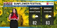 Dry, warm stretch continues