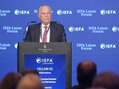Bulgheroni apuntó contra las retenciones: "Argentina va a crecer cuando no tenga impuestos a las exportaciones"