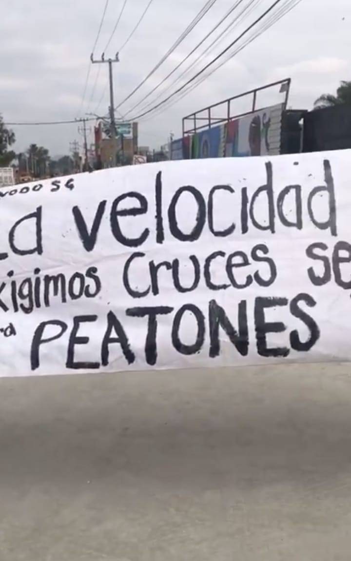 En Texcoco, la velocidad mata; exigen cruces seguros ante riesgos de accidentes