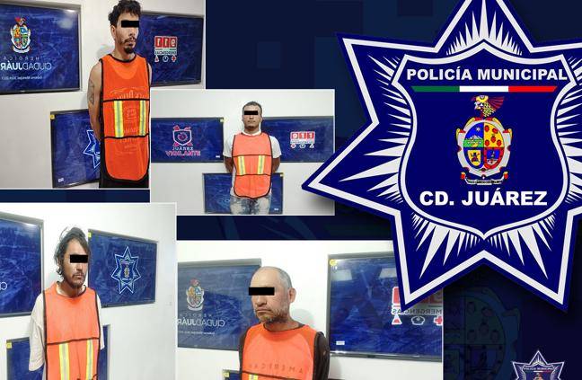 Capturaron a cuatro con orden de aprehensión