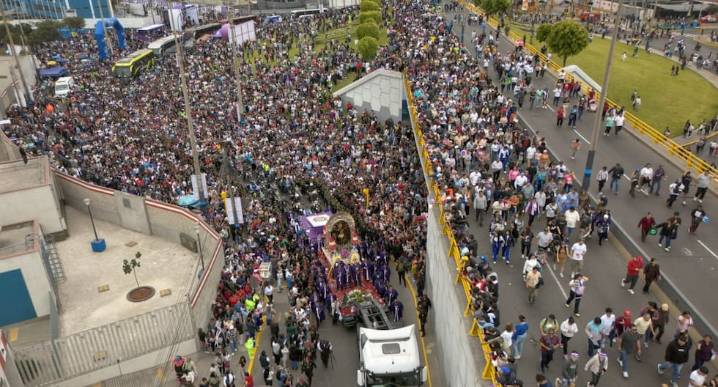 Señor de los Milagros regresa al Callao: sigue EN VIVO el histórico recorrido del Nazareno Móvil