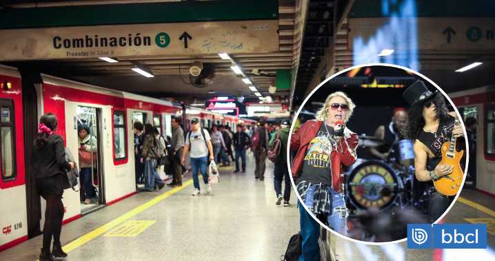 Revisa las 13 estaciones de Metro con horario extendido este martes por concierto de Guns N’ Roses