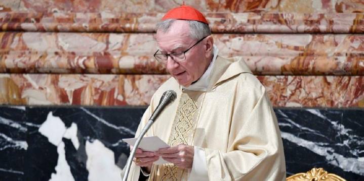 Cardenal Pietro Parolin pidió "abrir las prisiones injustas en Venezuela"