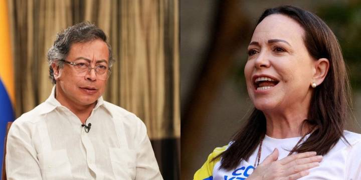 Petro reaccionó al anuncio del Nobel de Paz para María Corina Machado