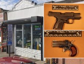 Liquor store owner arrested after guns, cocaine found in shop