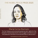 EN VIDEO: Así reaccionó María Corina Machado al enterarse que ganó el premio Nobel de la Paz