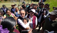 “Seguimos en territorio. Saldremos adelante”: Presidente Claudia Sheinbaum en su segundo día de recorrido en zonas afectadas por las lluvias