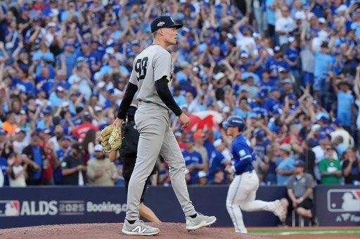 Yankees head home facing elimination after back