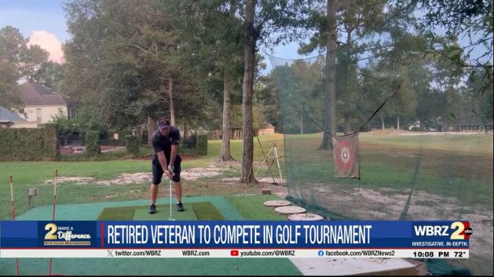 2 Make a Difference: Decorated Army veteran prepares to compete in national golf tournament