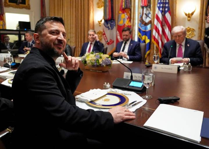 After Zelenskyy meeting, Trump calls on Ukraine and Russia to ‘stop where they are’ and end the war