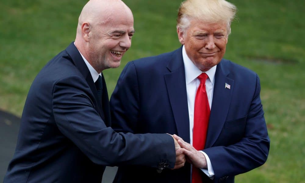 Infantino: “Sin el presidente Trump, no habría paz”