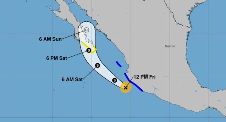 Alertan por fuertes lluvias en Hermosillo y Guaymas; piden no salir a playas y carreteras