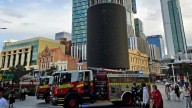 NRL grand final chaos in Perth CBD as smoke from Yagan Square’s big screen trigger power cut