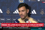 Leandro Paredes dio los motivos por los que se decidió que no viajara a despedir a Miguel Ángel Russo