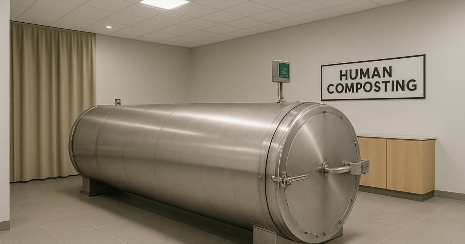 NSW urged to legalise eco-friendly human composting for dead