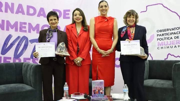 Conmemora IEE Chihuahua 72 años del derecho al voto femenino