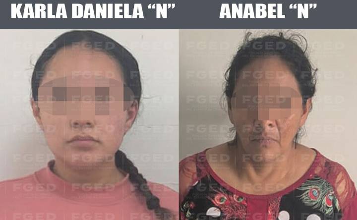 Detienen a dos mujeres por el secuestro de una bebé en Durango