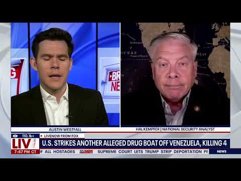 'Narco-terrorists' killed in latest boat strike off Venezuela, Hegseth says