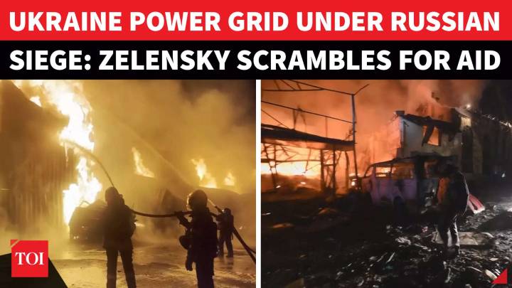 Putin’s Blackout Blitz: Kyiv, Chernihiv Shiver As 50+ Russian Drone Storm Hits