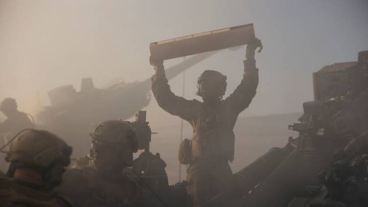 Marines fired artillery over freeway without warning during rehearsal