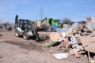 Municipalidad de La Florida reporta 70% de avance en trabajos por el desalojo de toma Dignidad