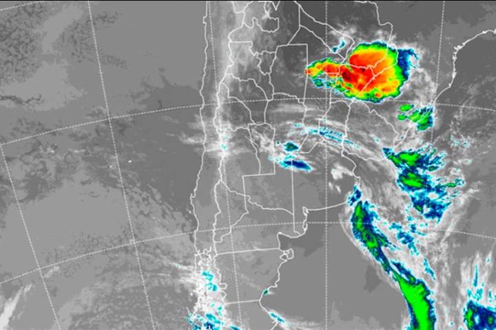 En qué provincias rigen hoy alertas por tormentas o vientos fuertes
