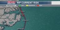 High risk of rip currents remains for all beaches