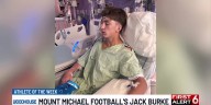 Mount Michael's Jack Burke returns to football after open