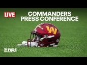 LIVE: Commanders Coach Dan Quinn Press Conference