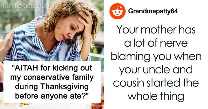 Woman Can’t Handle Conservative Uncle Anymore, Kicks Entire Family Out Of Thanksgiving Dinner