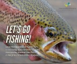 Rainbow trout delivery and catfish population survey this month at Lake Montgomery